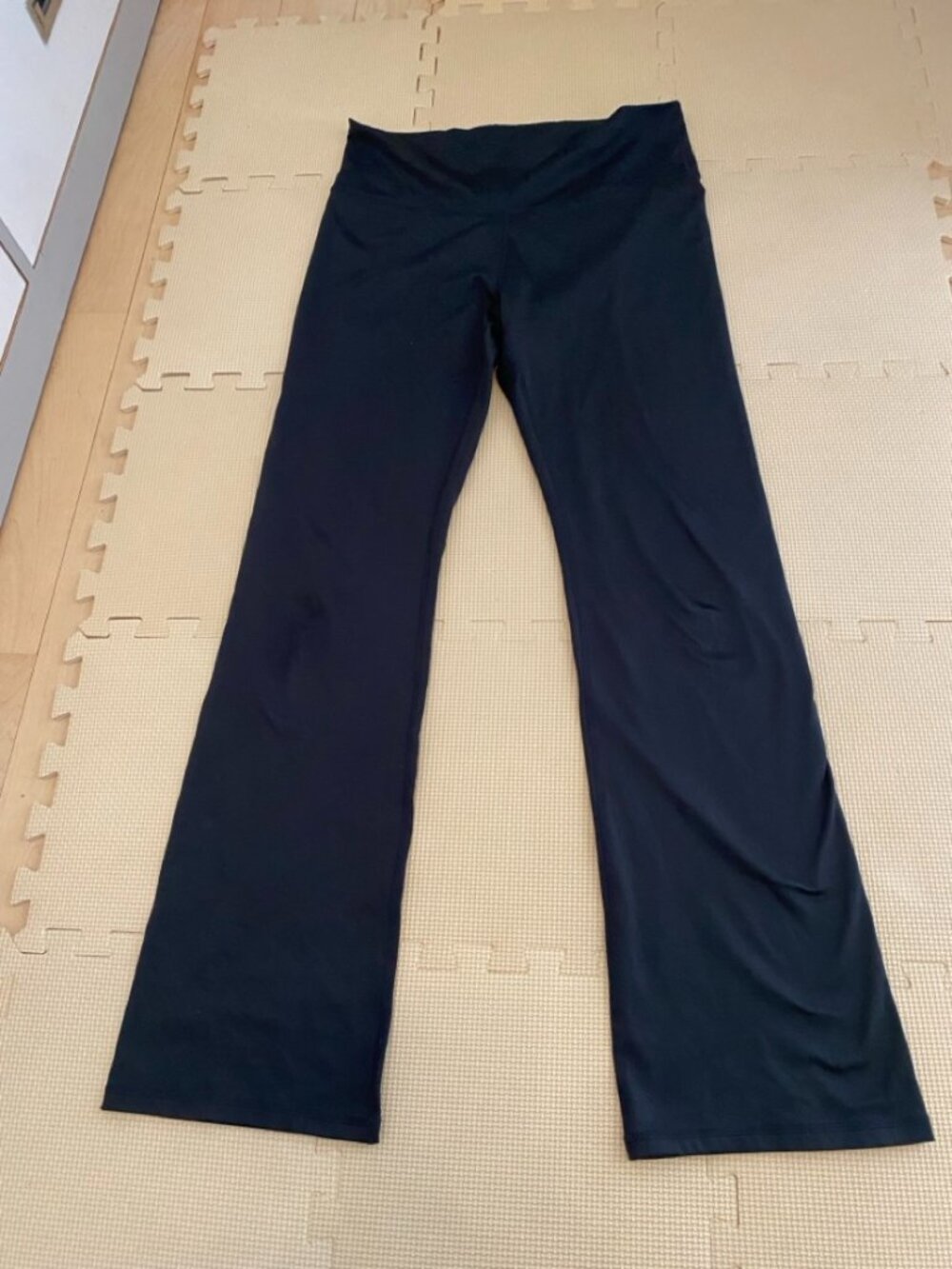Z by Zella Black Flare Yoga Pants High Waist Size L